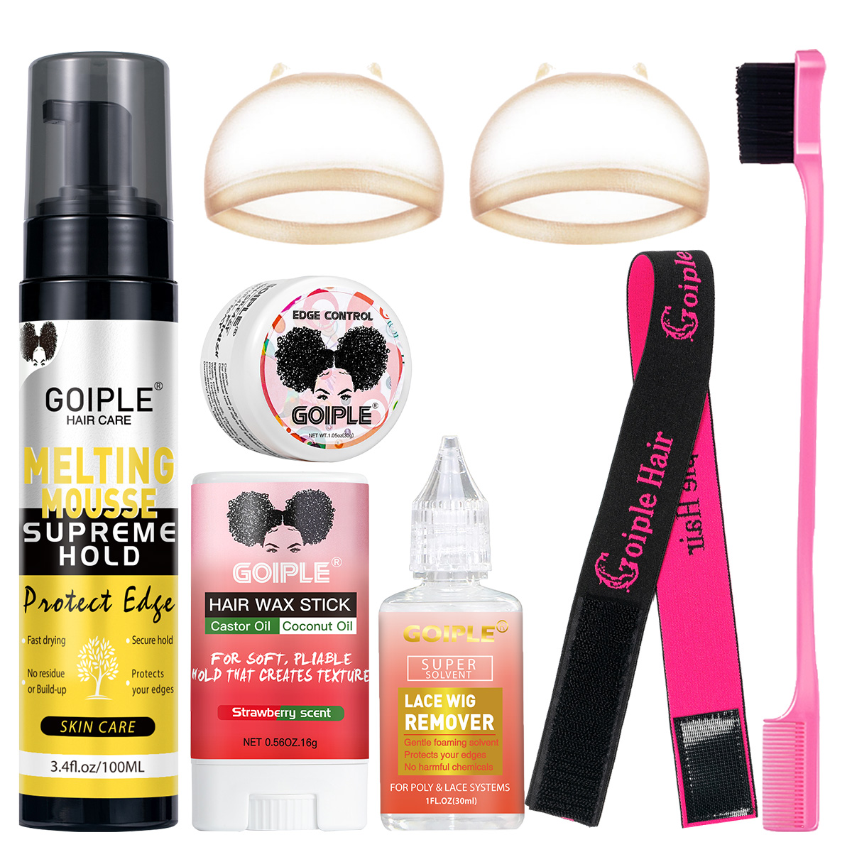 Waxing Kit Home - 100ml Women Wig Melting Mousse Invisible