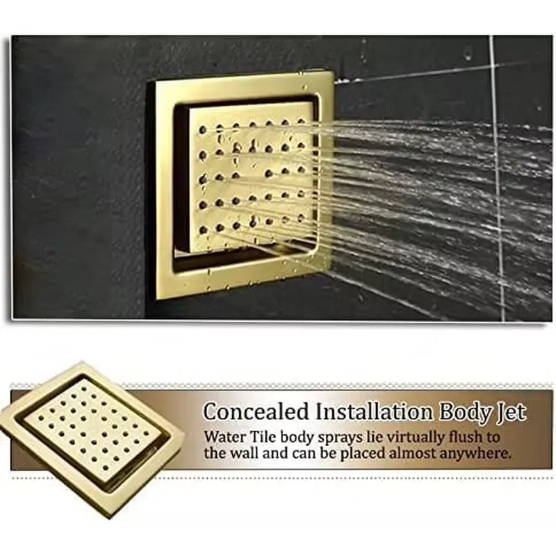 Smart LED Shower Set Bathroom  - огляд і ціна Spa & Wellness Hotel Diament Ustroń Zdjęcia