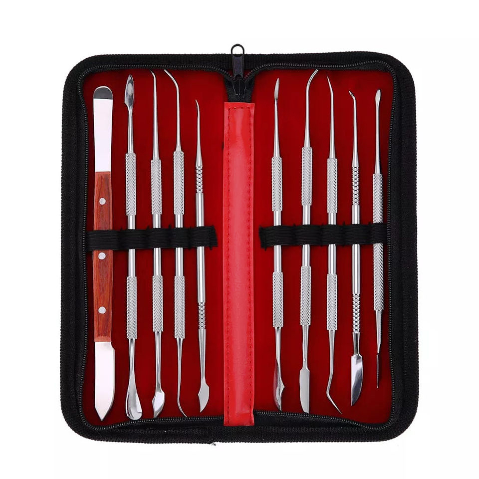 10pcs/Set Dental Spatulas Plas - огляд і ціна Waxing Kit Home