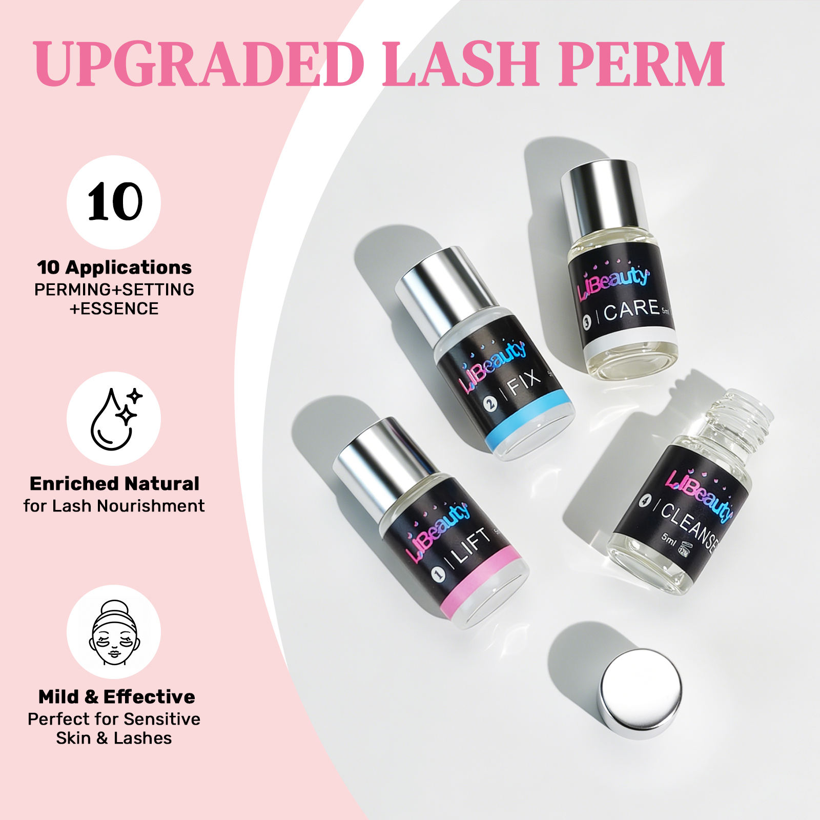 Libeauty Semi-Permanent Lash L - огляд і ціна Lash Lift Kit