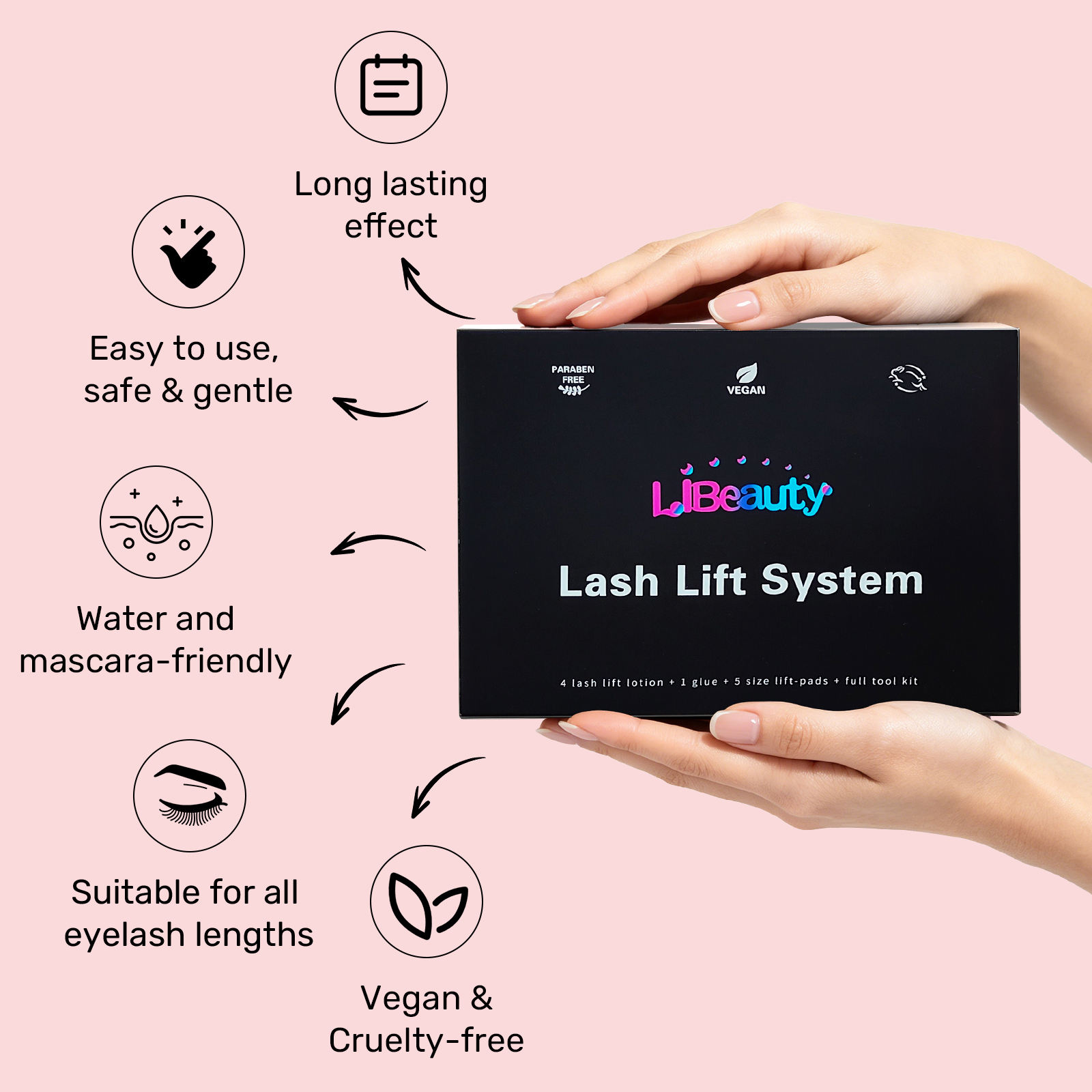 Libeauty Semi-Permanent Lash L - огляд і ціна Lash Lift Kit
