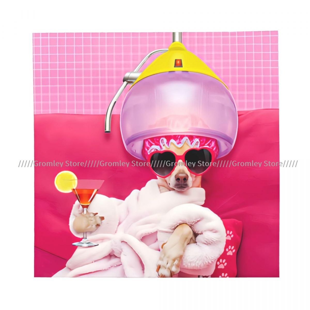 Chihuahua Dog Relaxing And Lyi - огляд і ціна Spa Wellness In