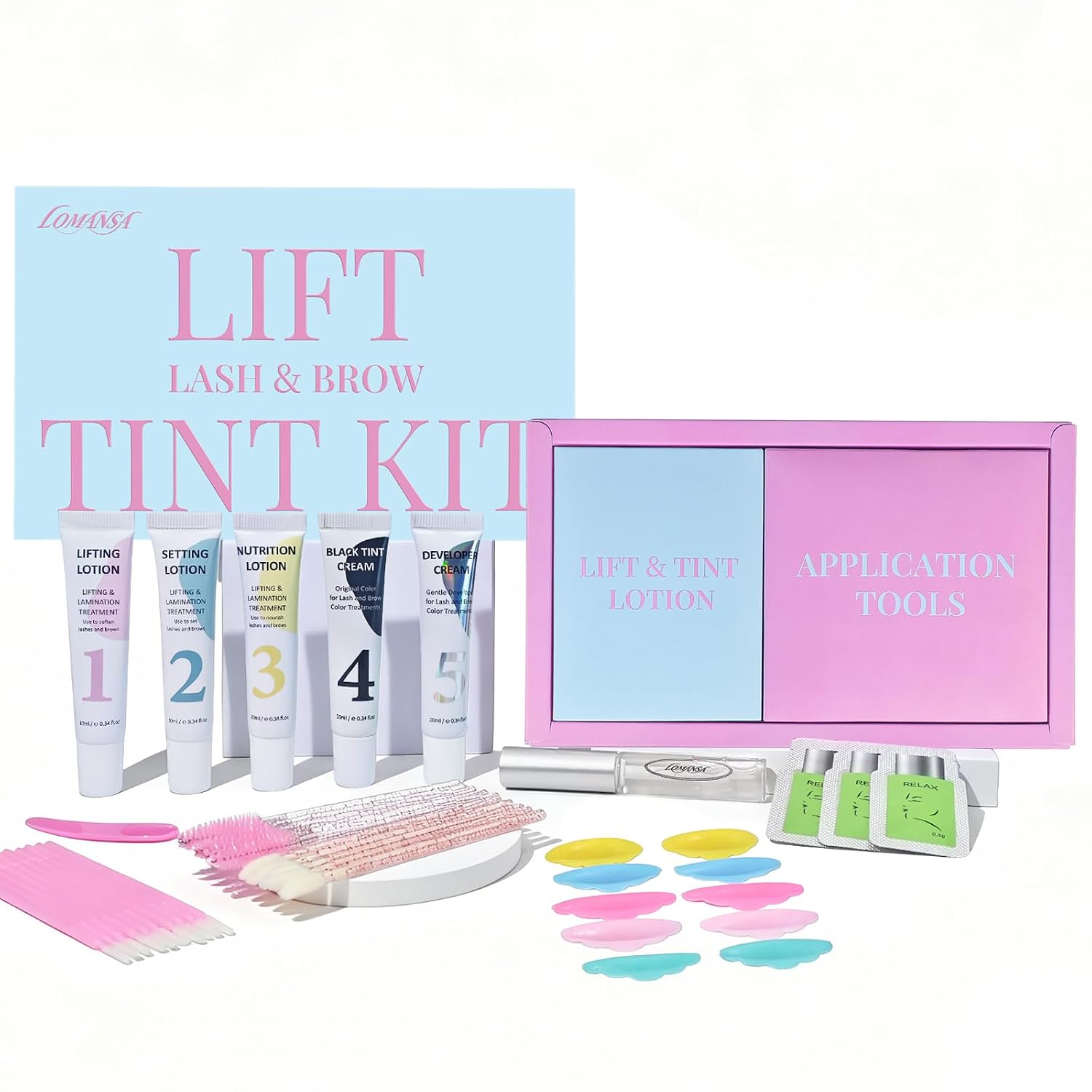 Lomansa Lash Lift and Black Ki - огляд і ціна Lash Lift Kit