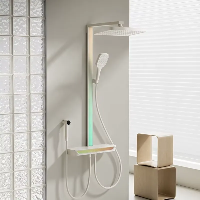 Brass Digital Waterfall Shower - огляд і ціна Spa & Wellness Hotel Diament Ustroń Zdjęcia