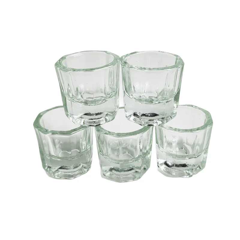 5pcs Glass Dappen Dish For Nai - огляд і ціна Lash Lift Kit