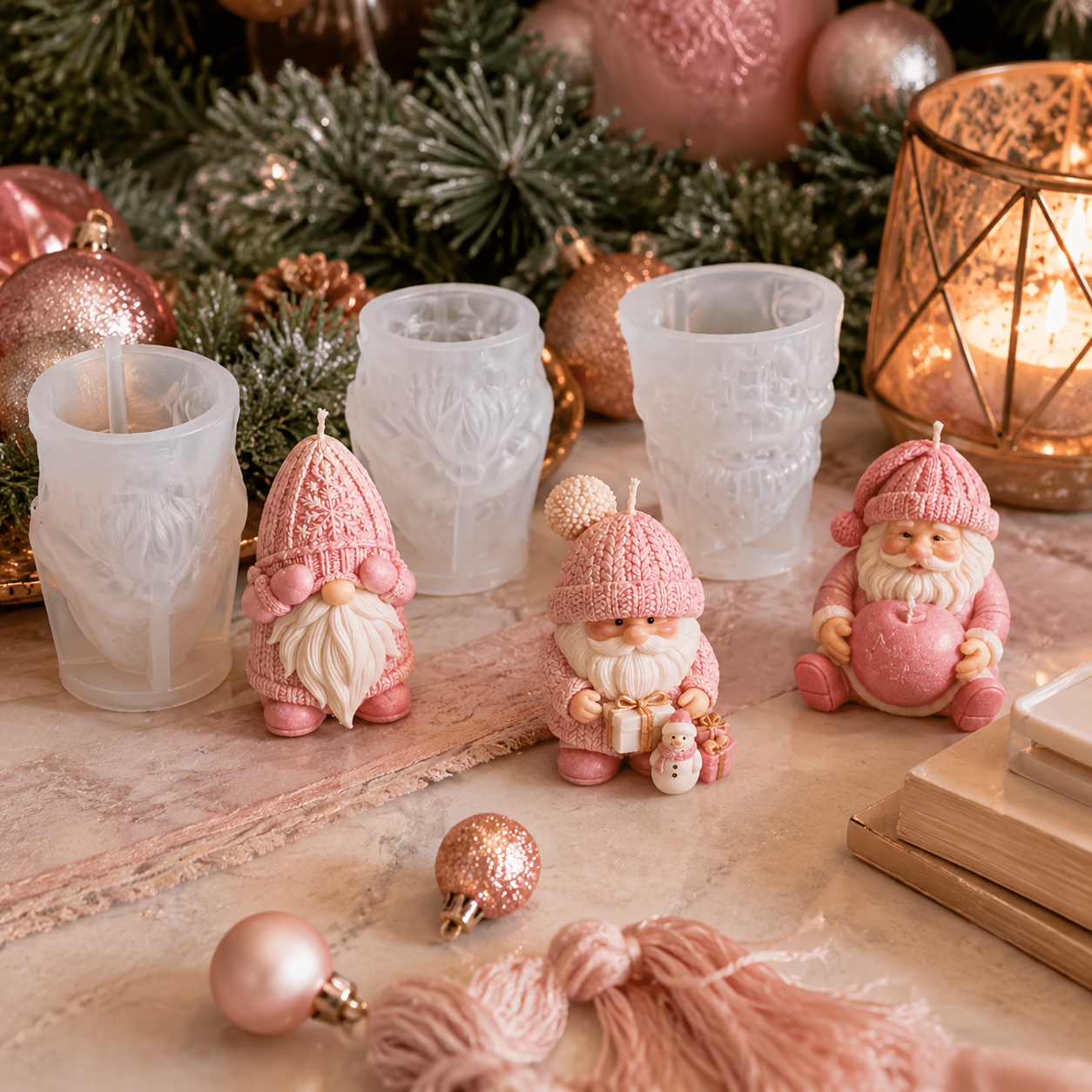 Xmas Holiday Gnome Silicone Ca - огляд і ціна Waxing Kit Home